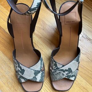 DOLCE VITA Nala Heel SANDALS, Sz 8